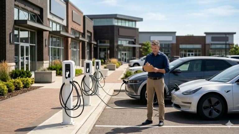 EV charging retail ROI