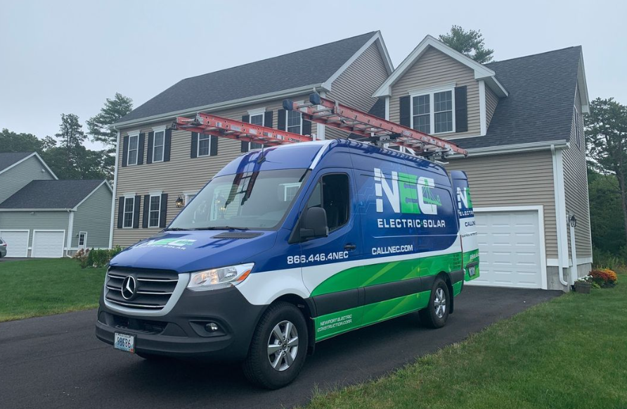 NEC Electric & Solar logo