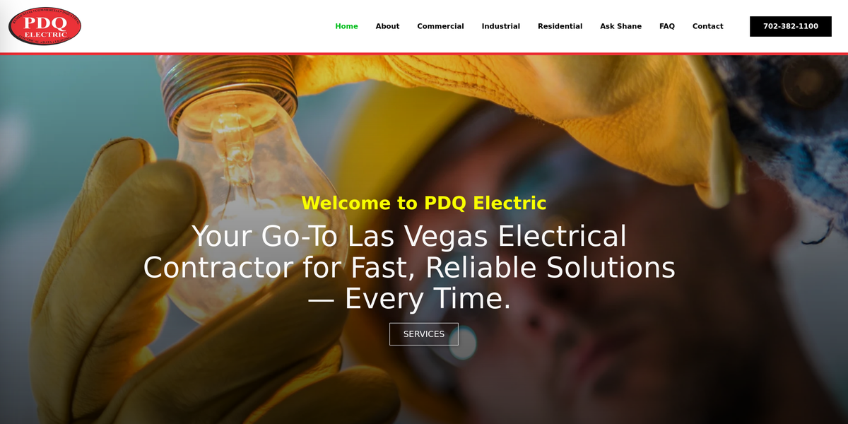 PDQ Electric logo