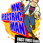 MK Electric Man logo