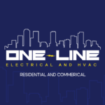 One Line Electric Plumbing and HVAC logo